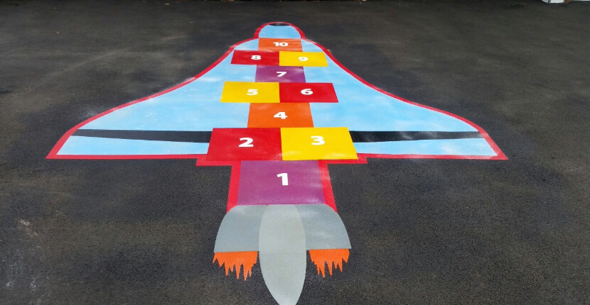 Playground Markings Banner